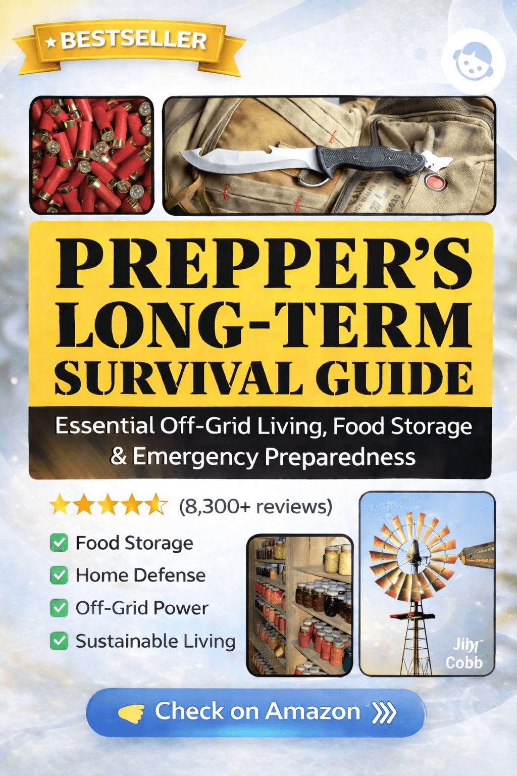 Prepper's Long-Term Survival Guide book cover